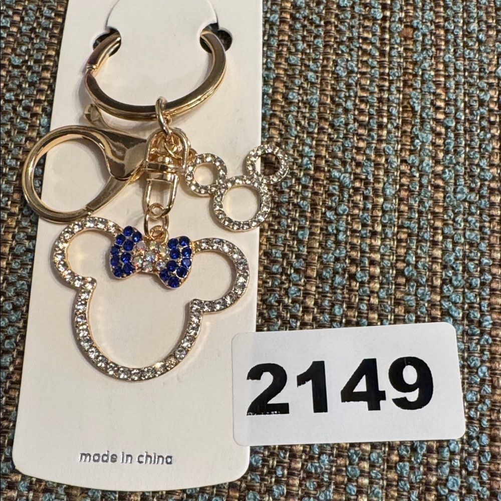 2149 Micky Mouse Key Ring, Bag Charm